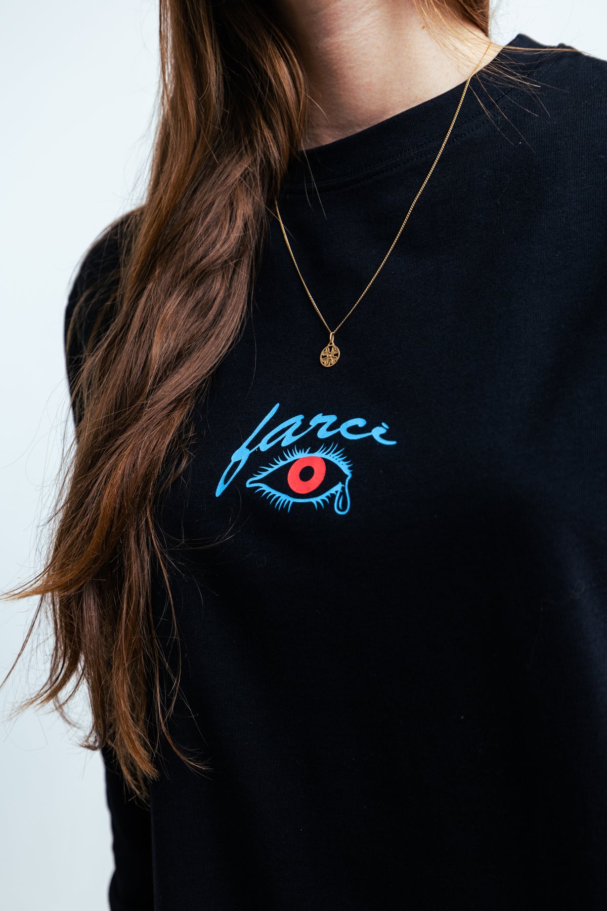 LONG SLEEVE ROSÉ BLACK