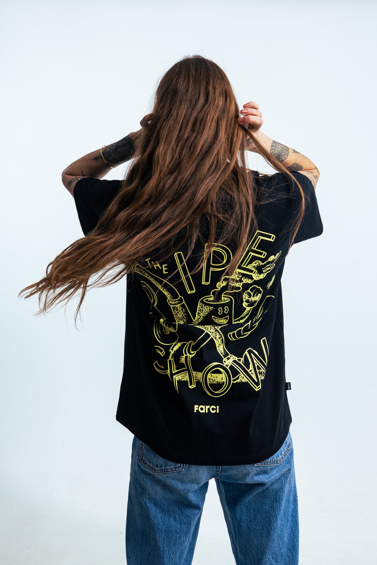 TEE PIPE BLACK