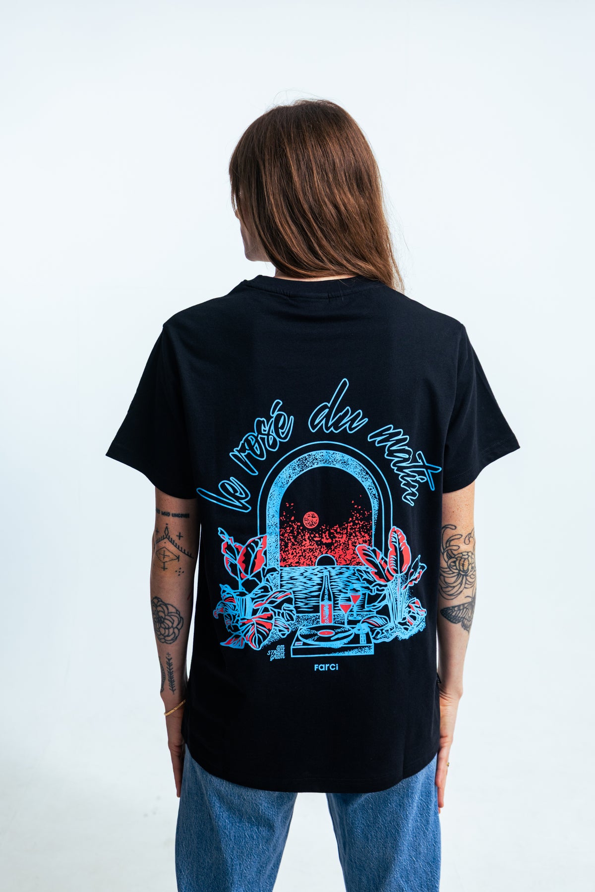 TEE ROSÉ BLACK