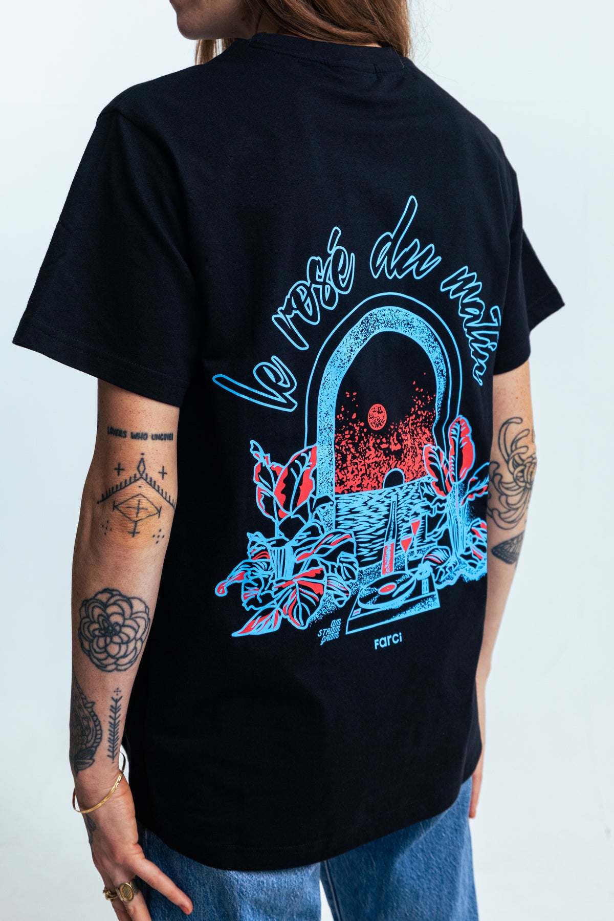 TEE ROSÉ BLACK