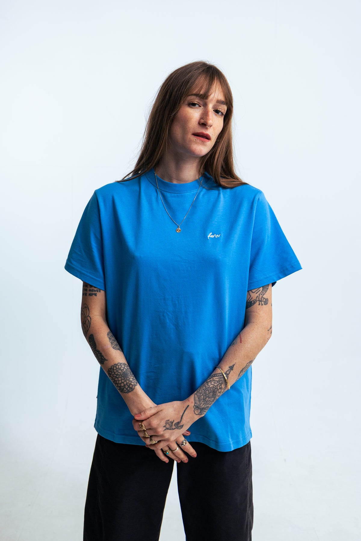 TEE PIPE BLUE