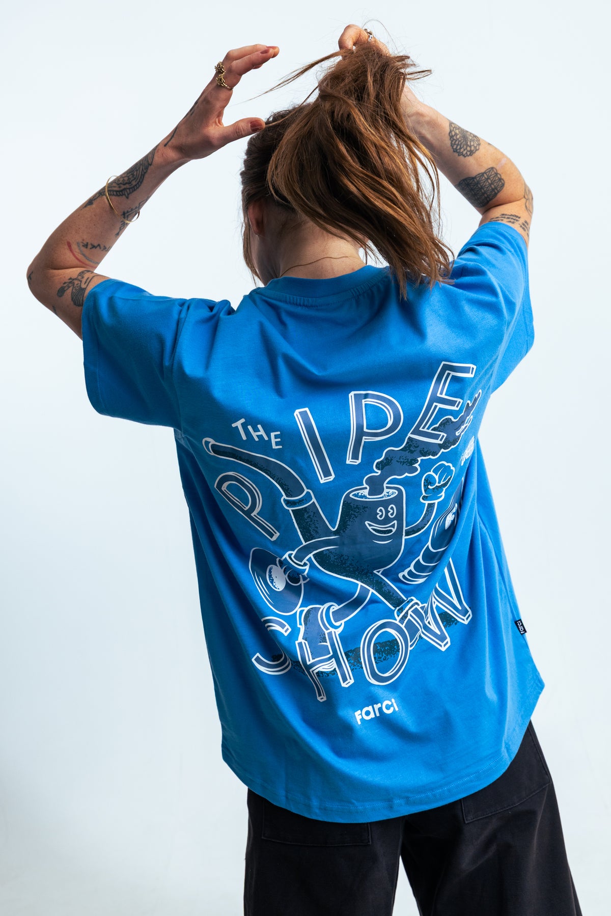 TEE PIPE BLUE