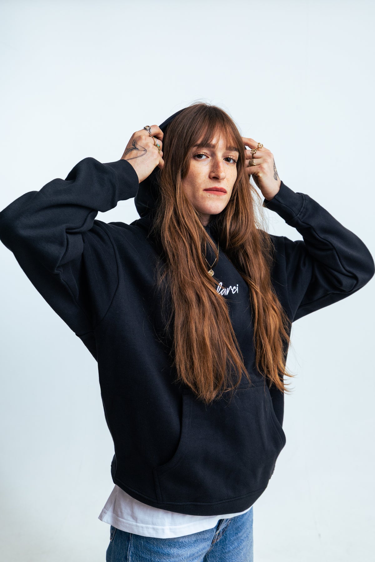 HOODIE GYM BLACK