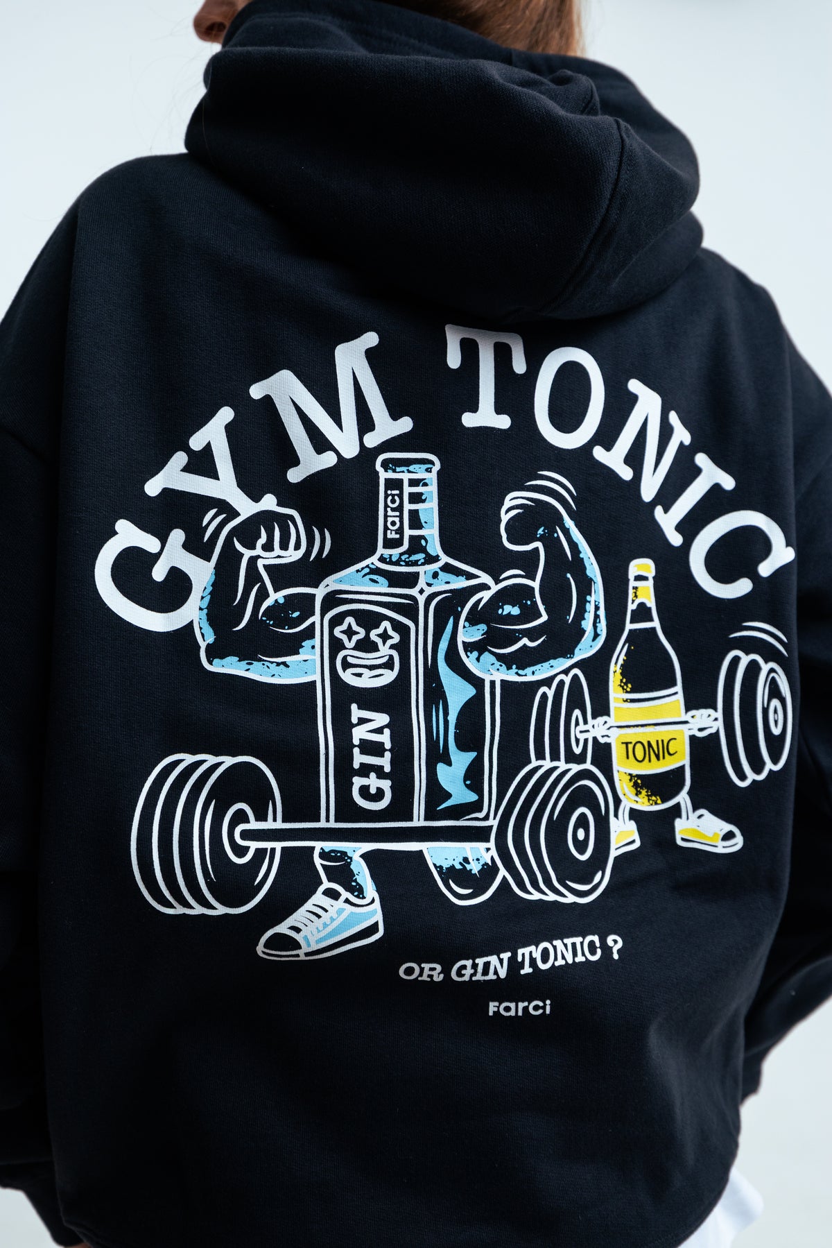 HOODIE GYM BLACK
