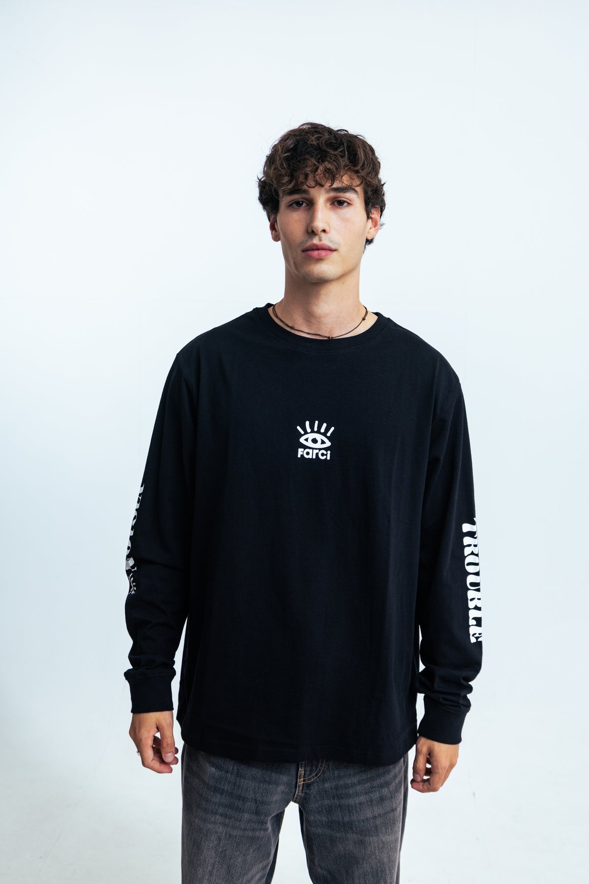 LONG SLEEVE SAULE BLACK