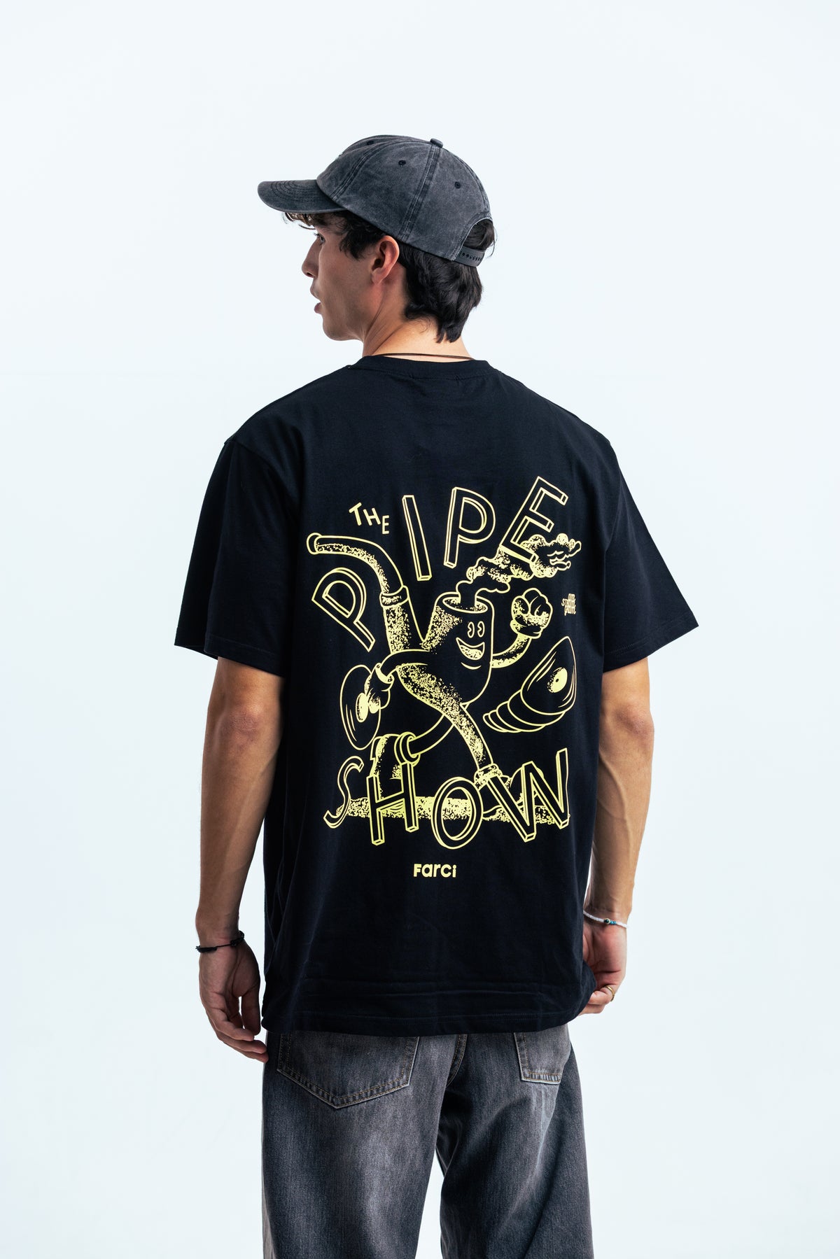 TEE PIPE BLACK