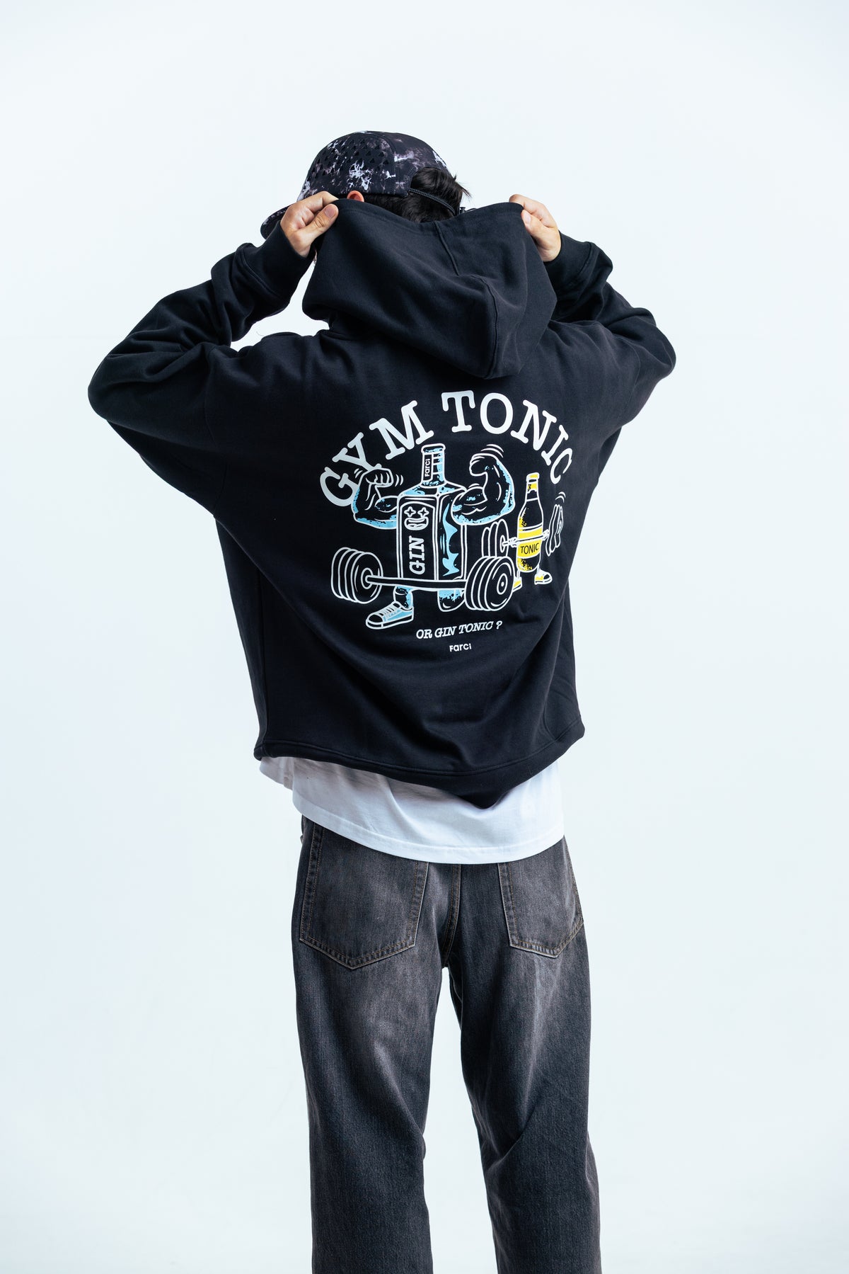 HOODIE GYM BLACK