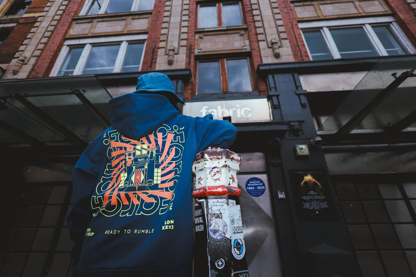 FABRIC Hoodie BLUE