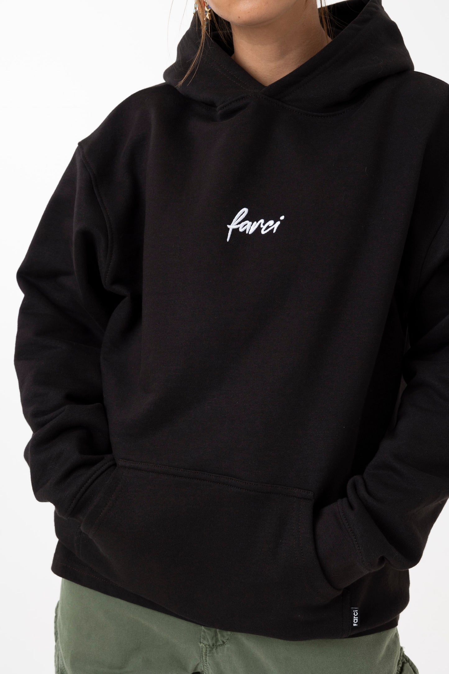 CHEESY HOODIE BLACK