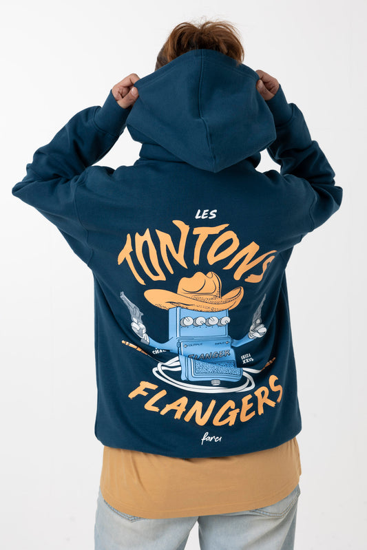 FLANGER HOODIE BLUE