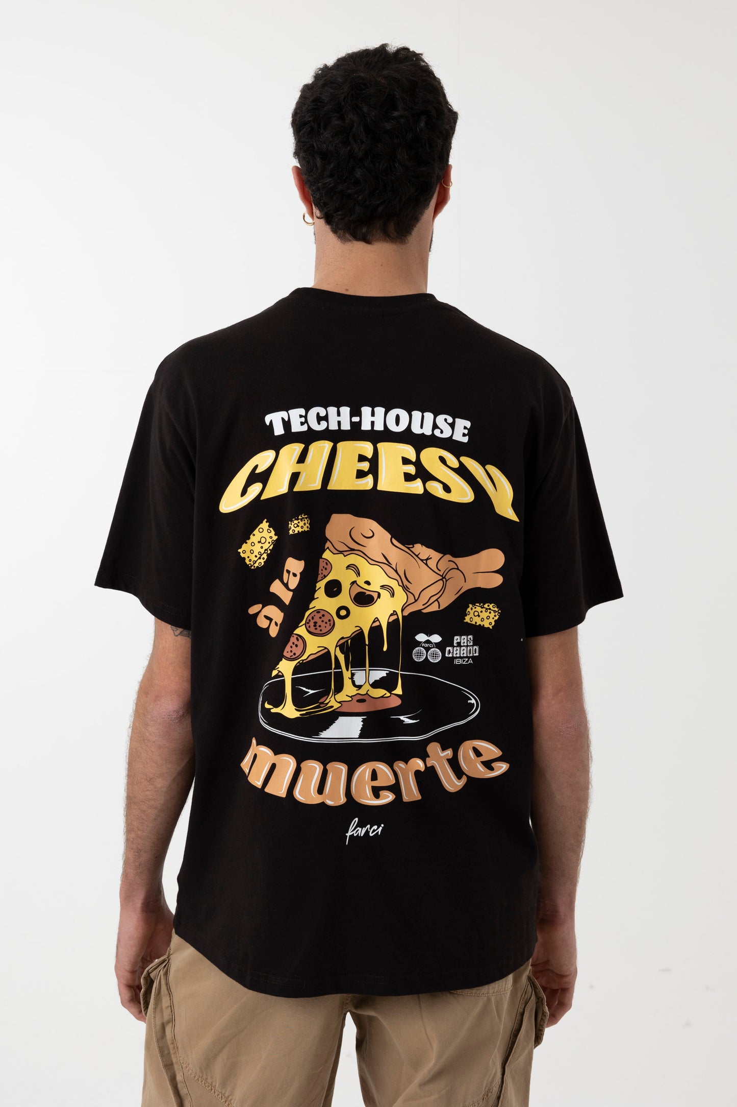 CHEESY TEE BLACK