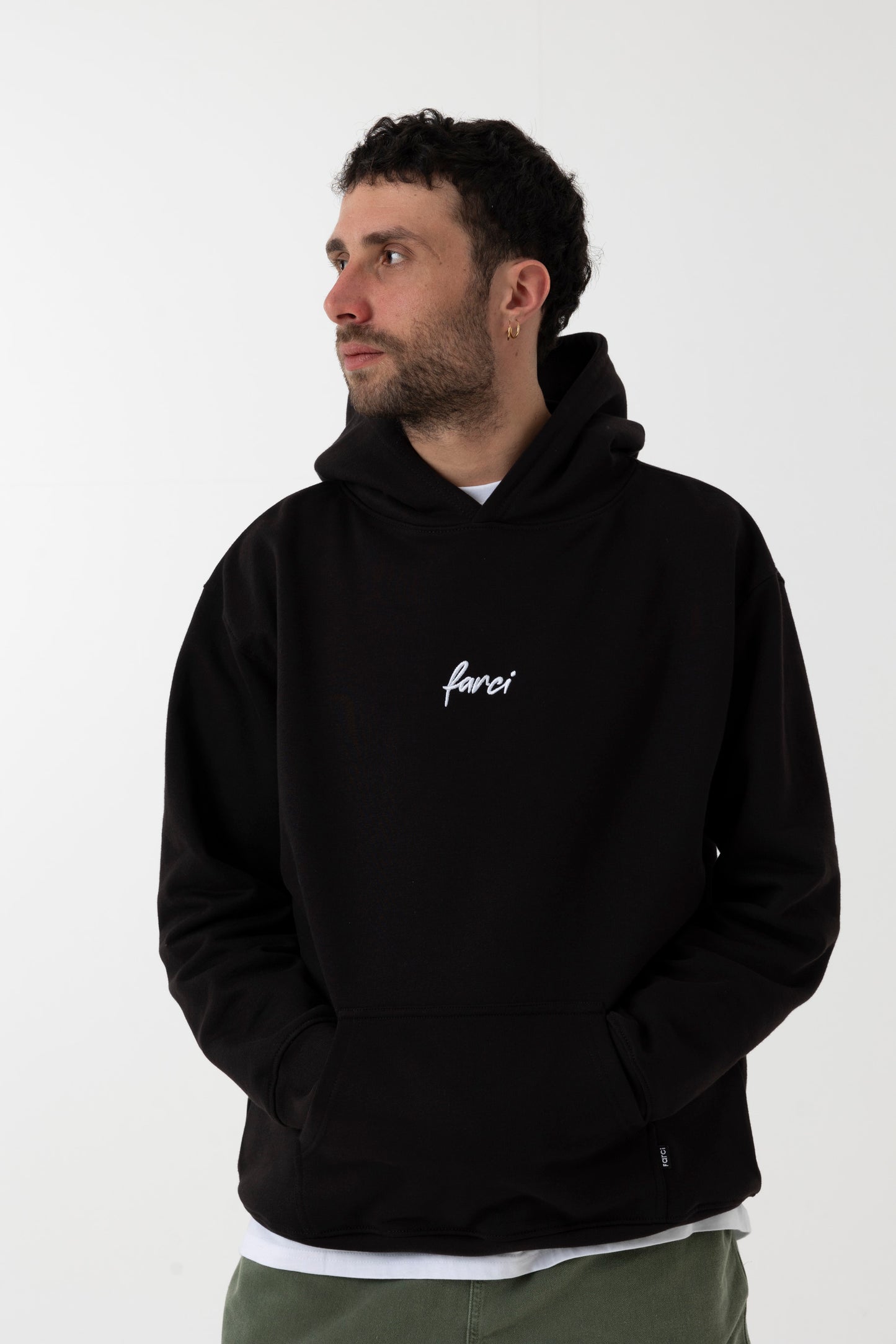 CHEESY HOODIE BLACK