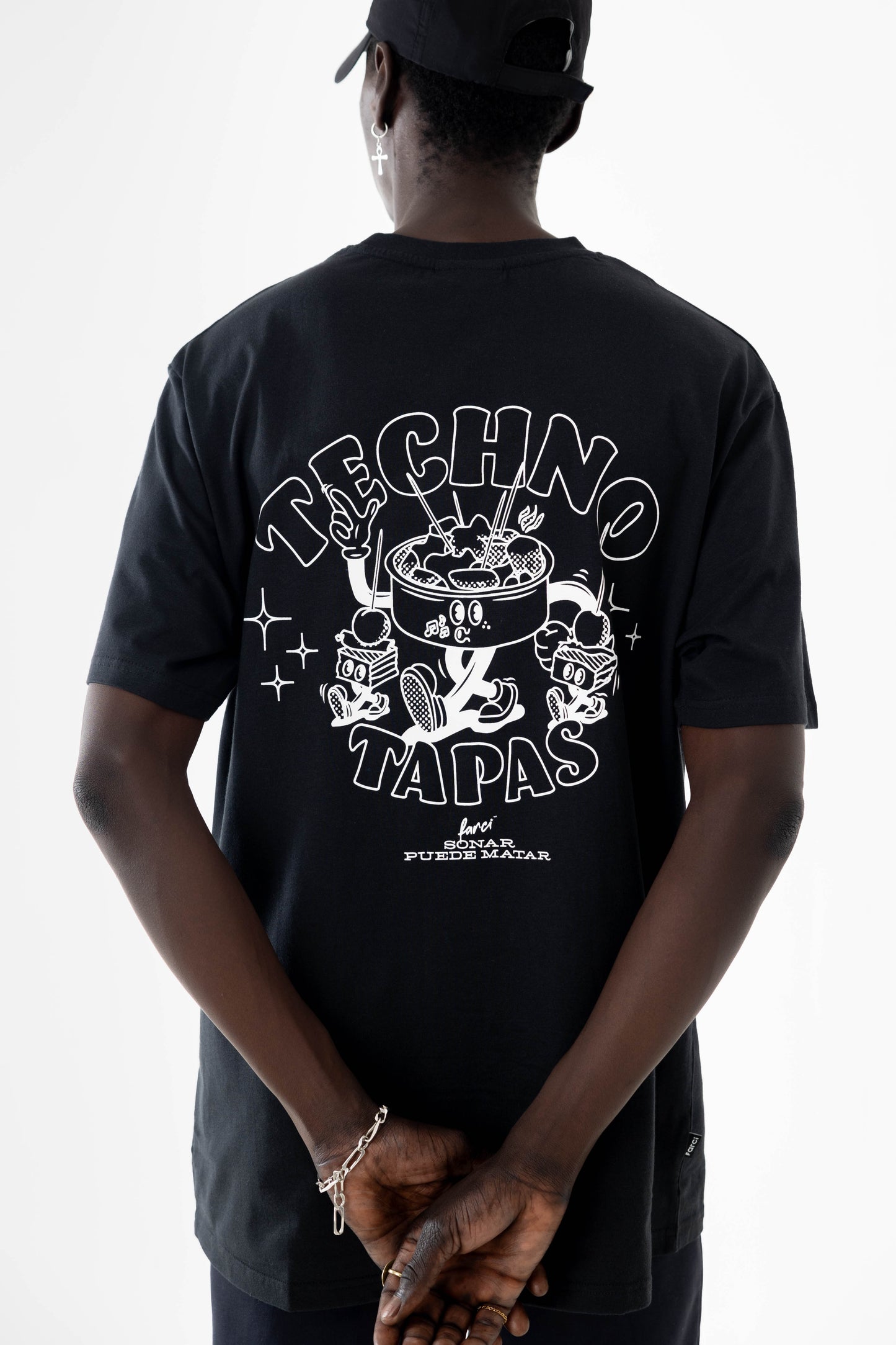 TEE TAPAS BLACK