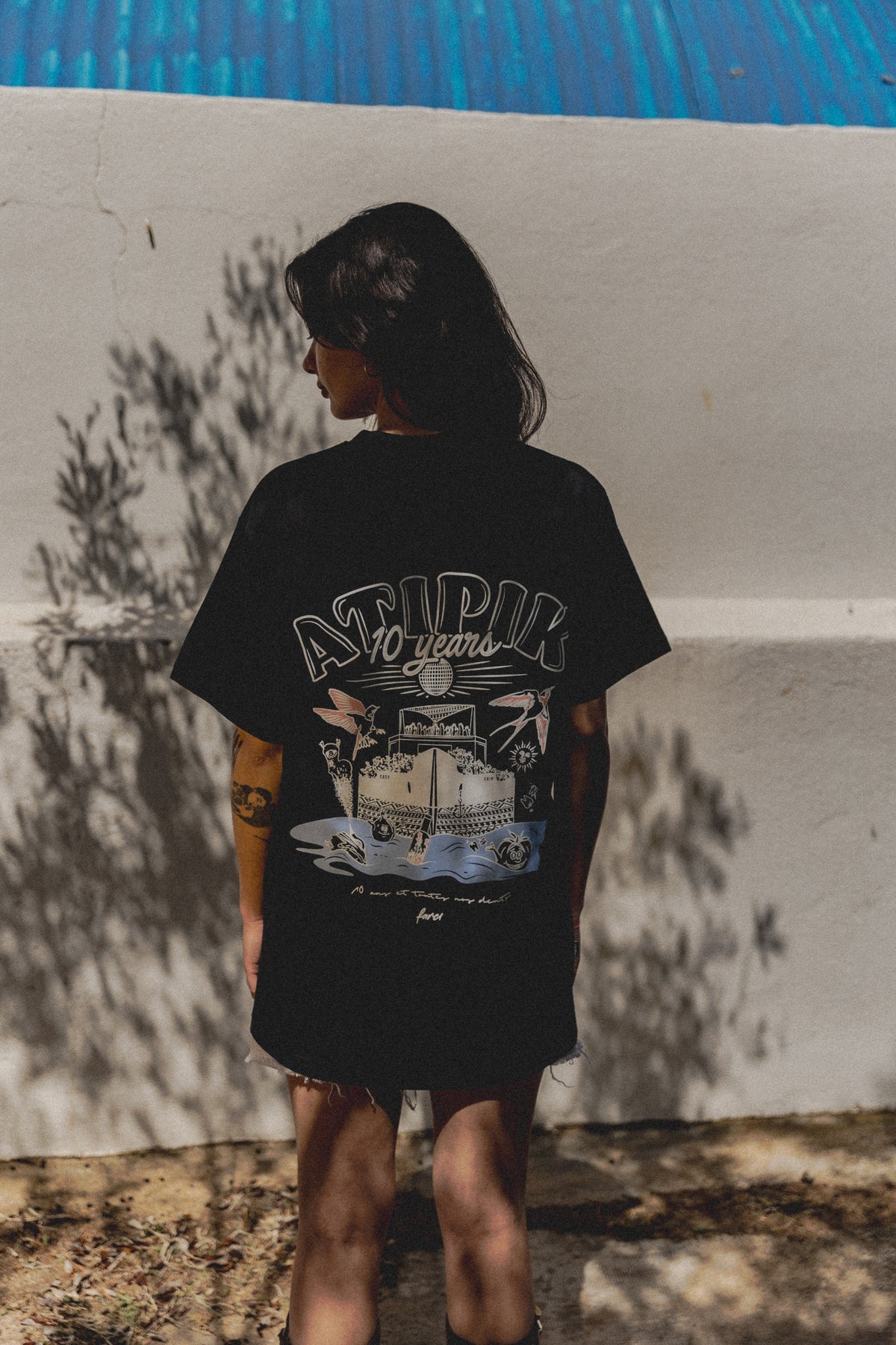 FARCI x ATIPIK - 10 YEARS TEE BLACK