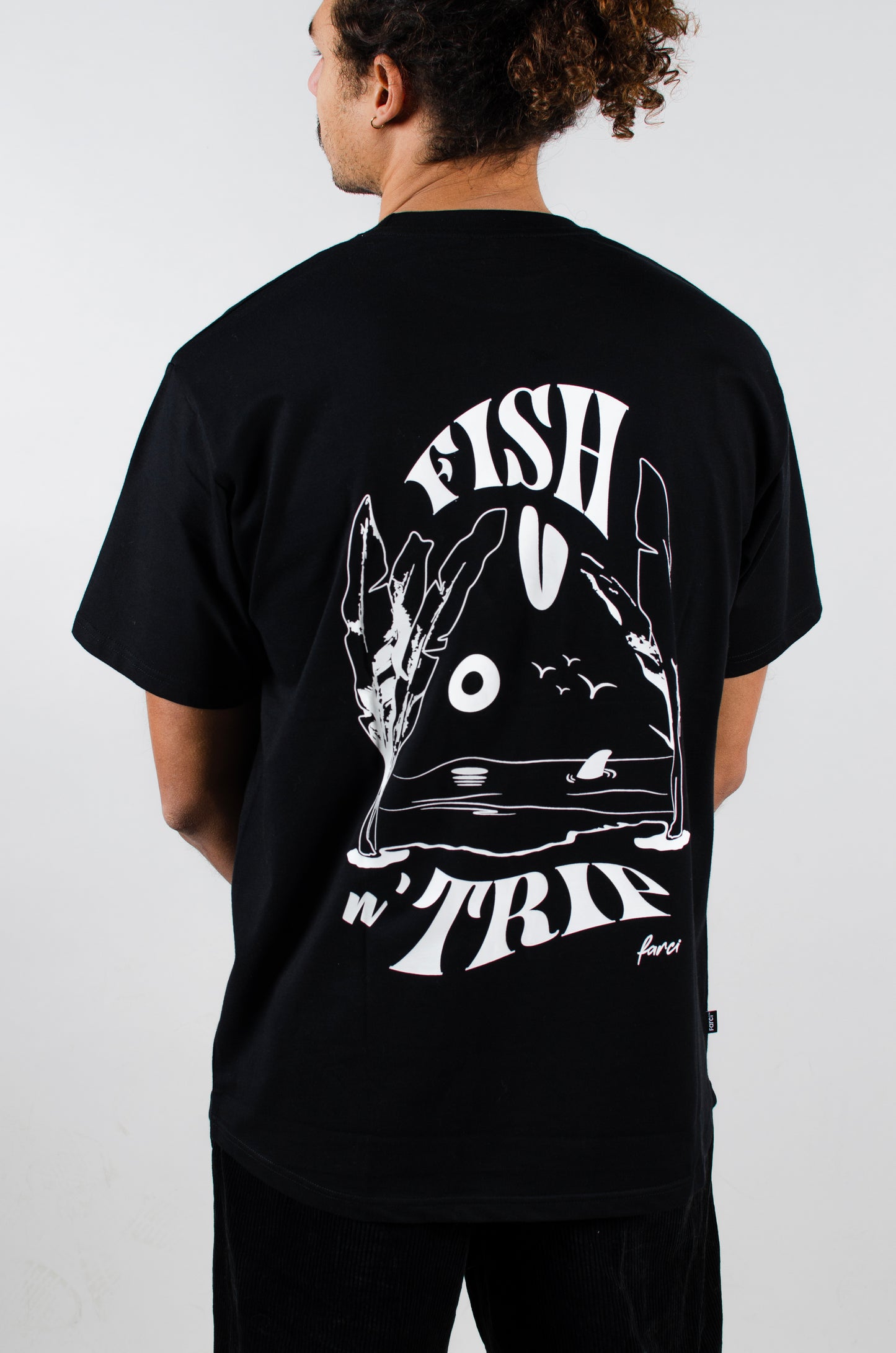 FISH Tee BLACK