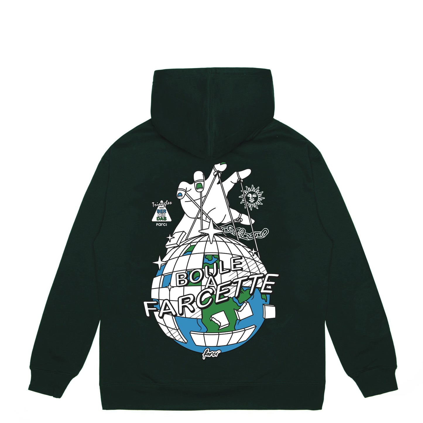 HOODIE FARCETTE BLACK