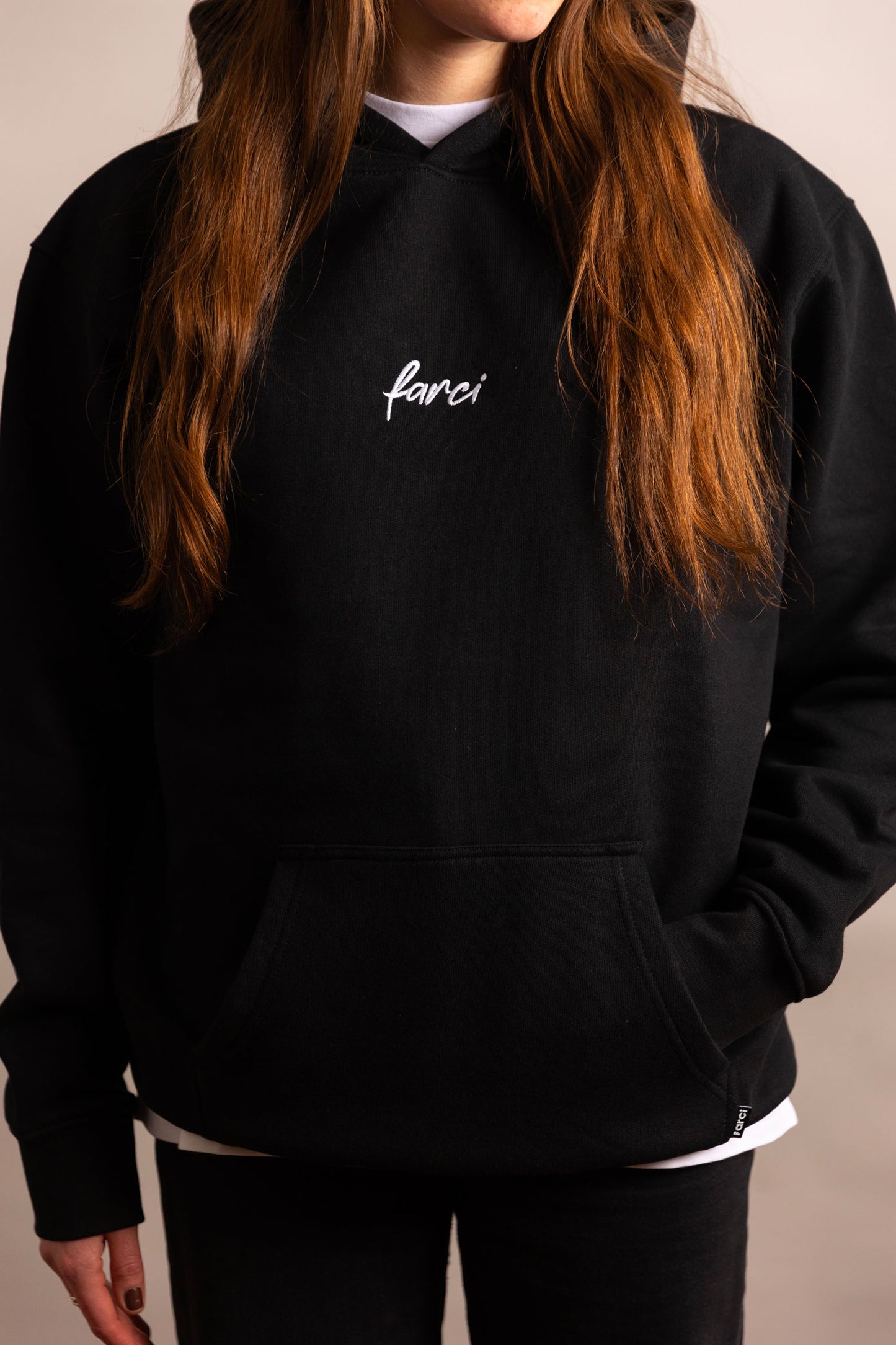 HOODIE FARCETTE BLACK