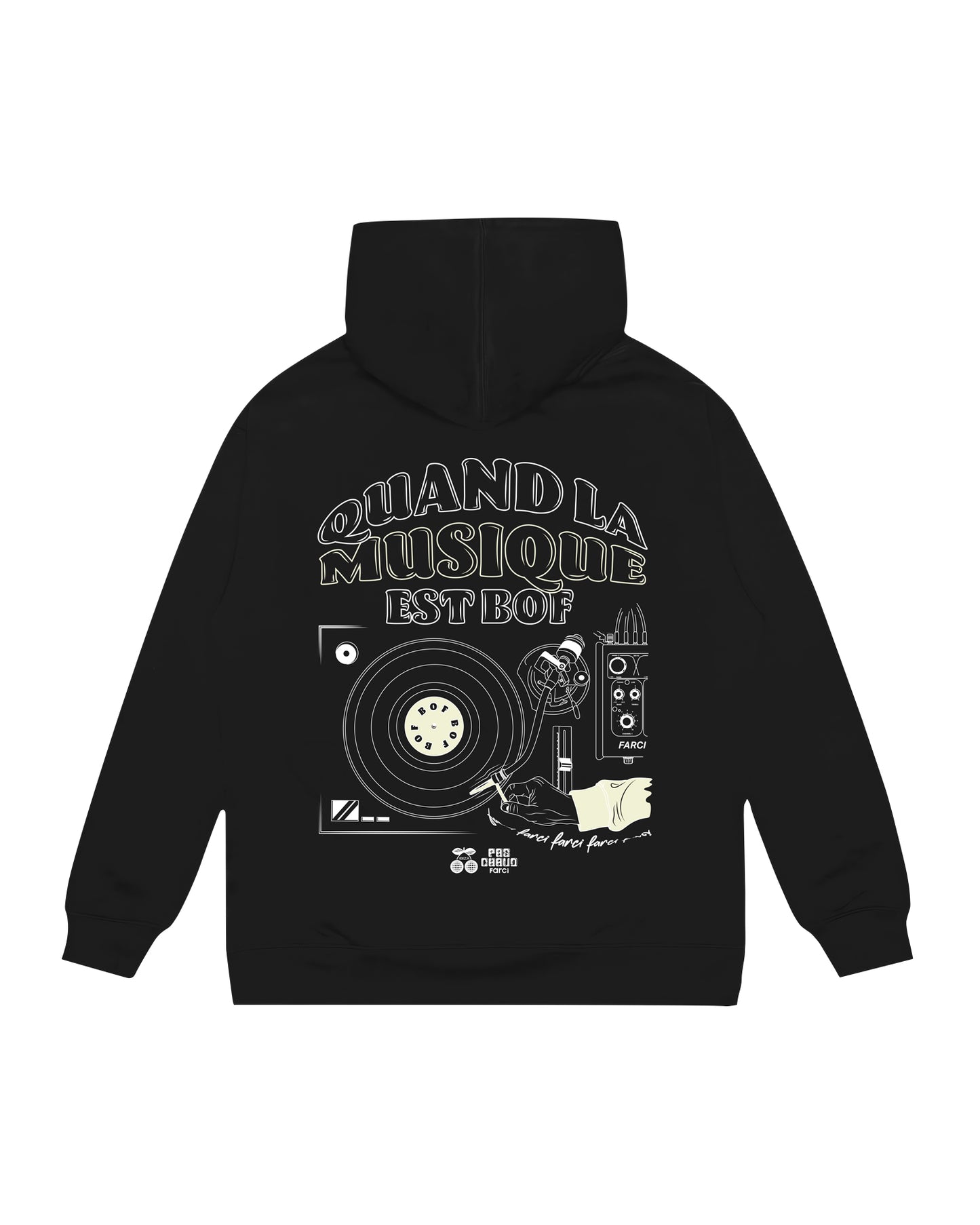 BOF HOODIE BLACK