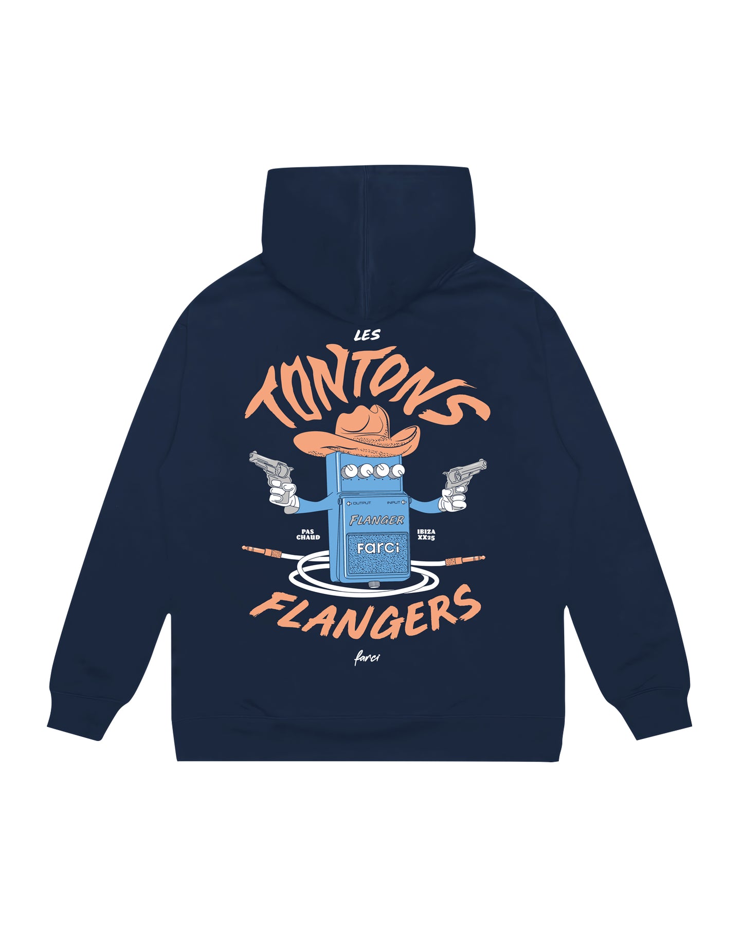 FLANGER HOODIE BLUE