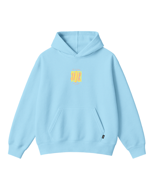 HOODIE PIANO BLUE