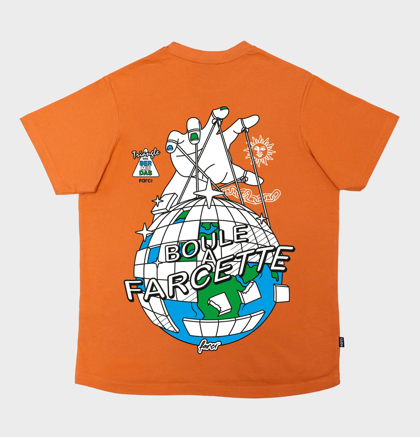 TEE FARCETTE COPPER TAN