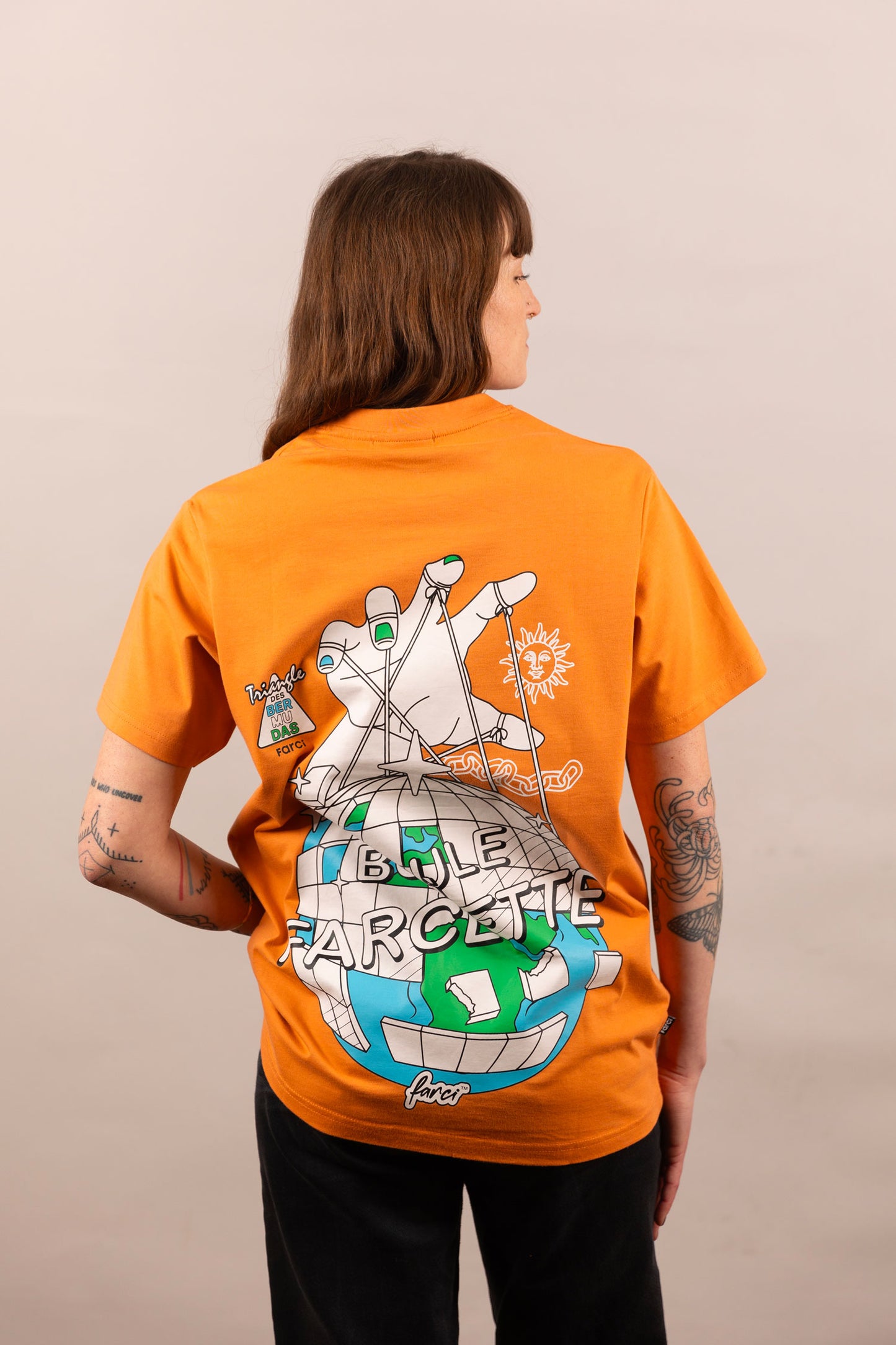 TEE FARCETTE COPPER TAN