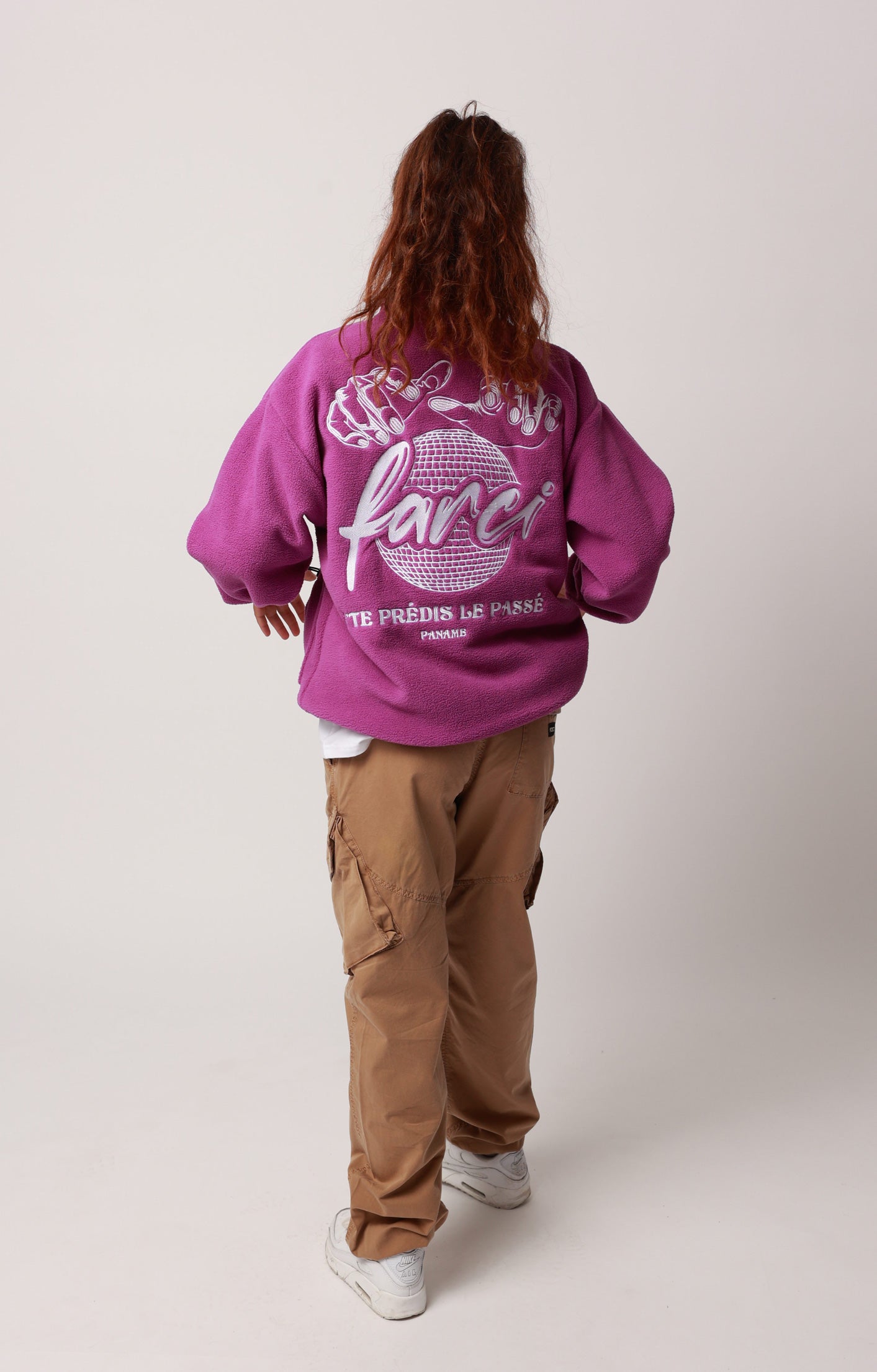 POLAR FLEECE JACKET PURPLE