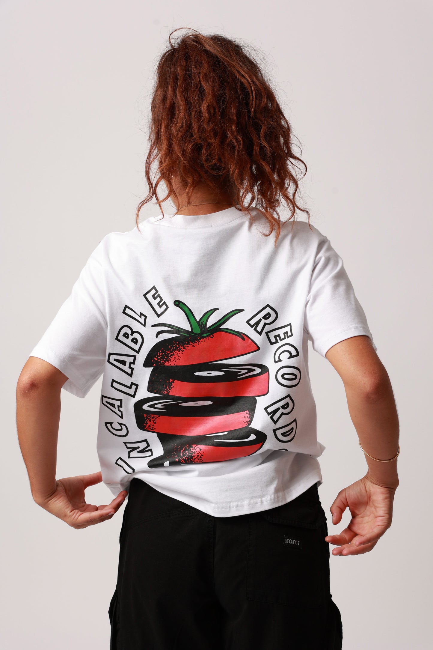 TEE RECORD WHITE