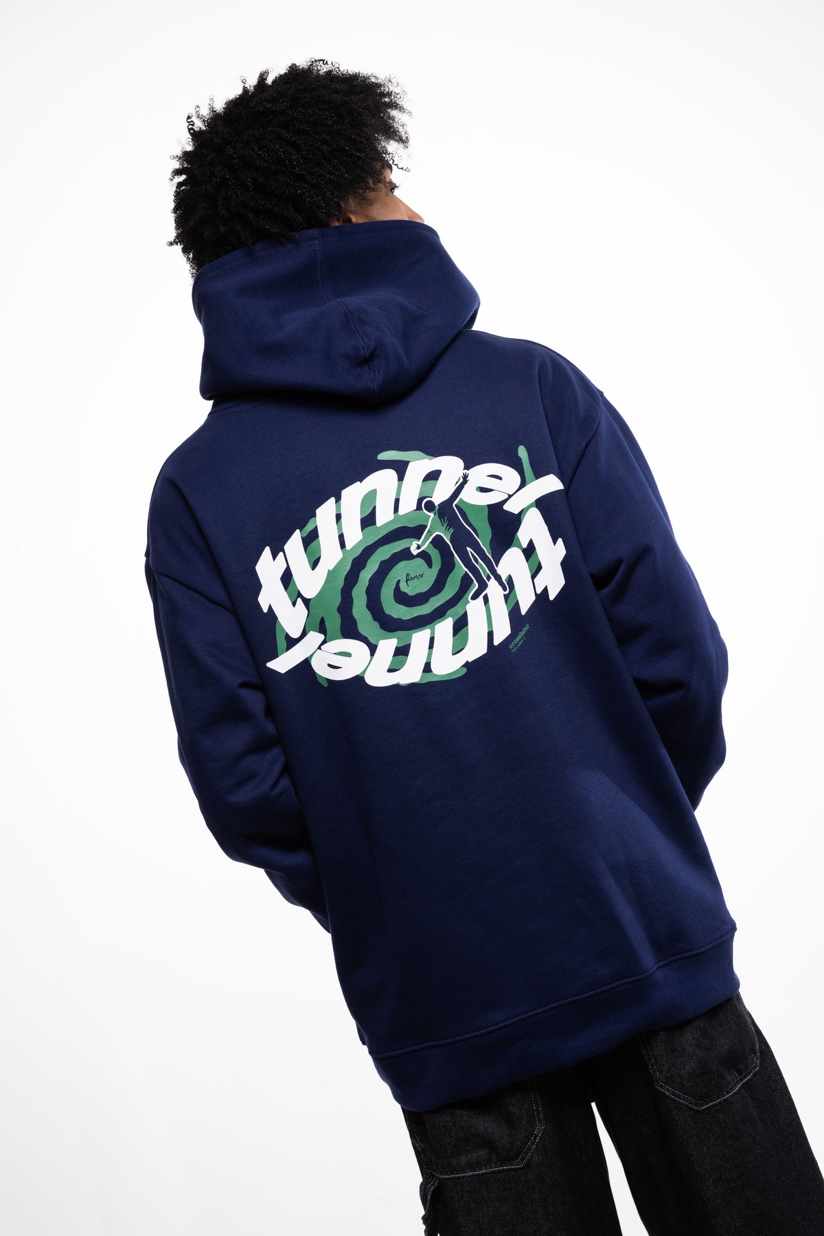HOODIE TUNNEL BLUE