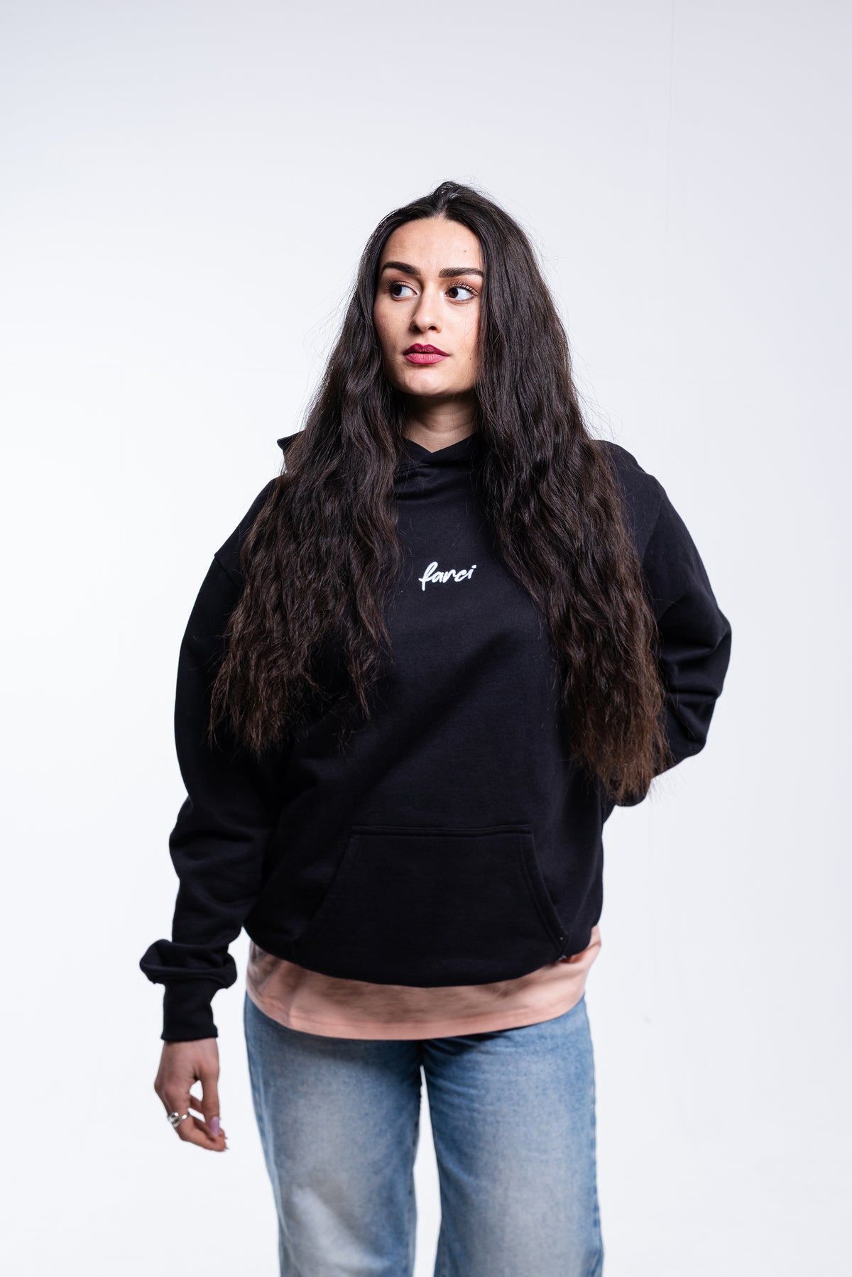 HOODIE INFOLINE BLACK