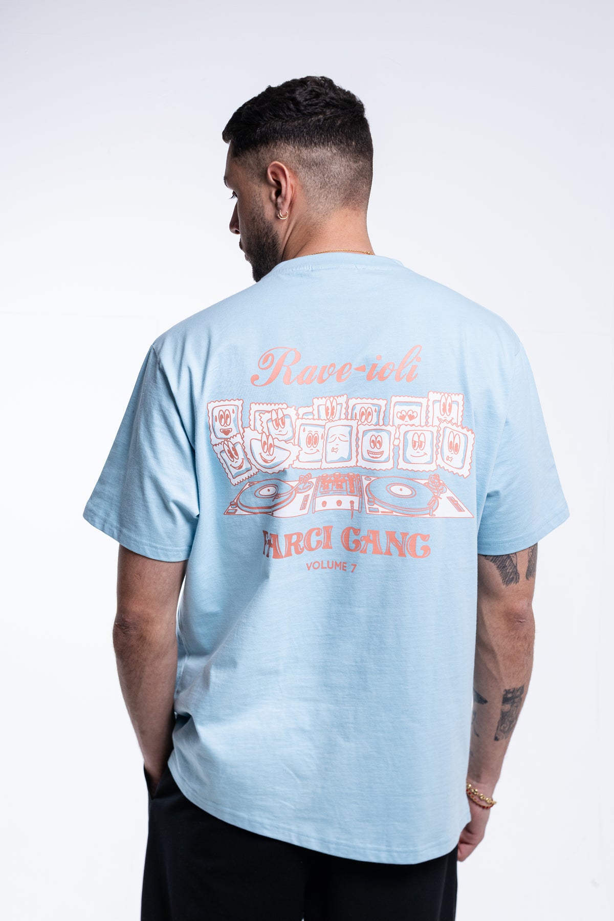TEE GANG7 BLUE