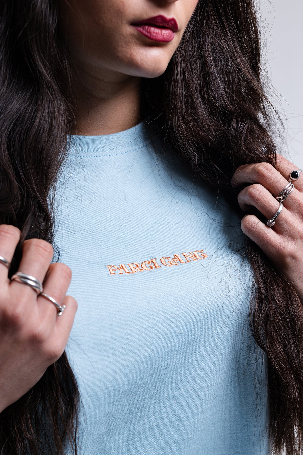 TEE GANG7 BLUE
