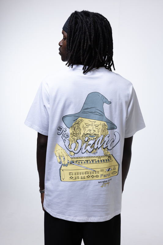 WIZARD TEE WHITE