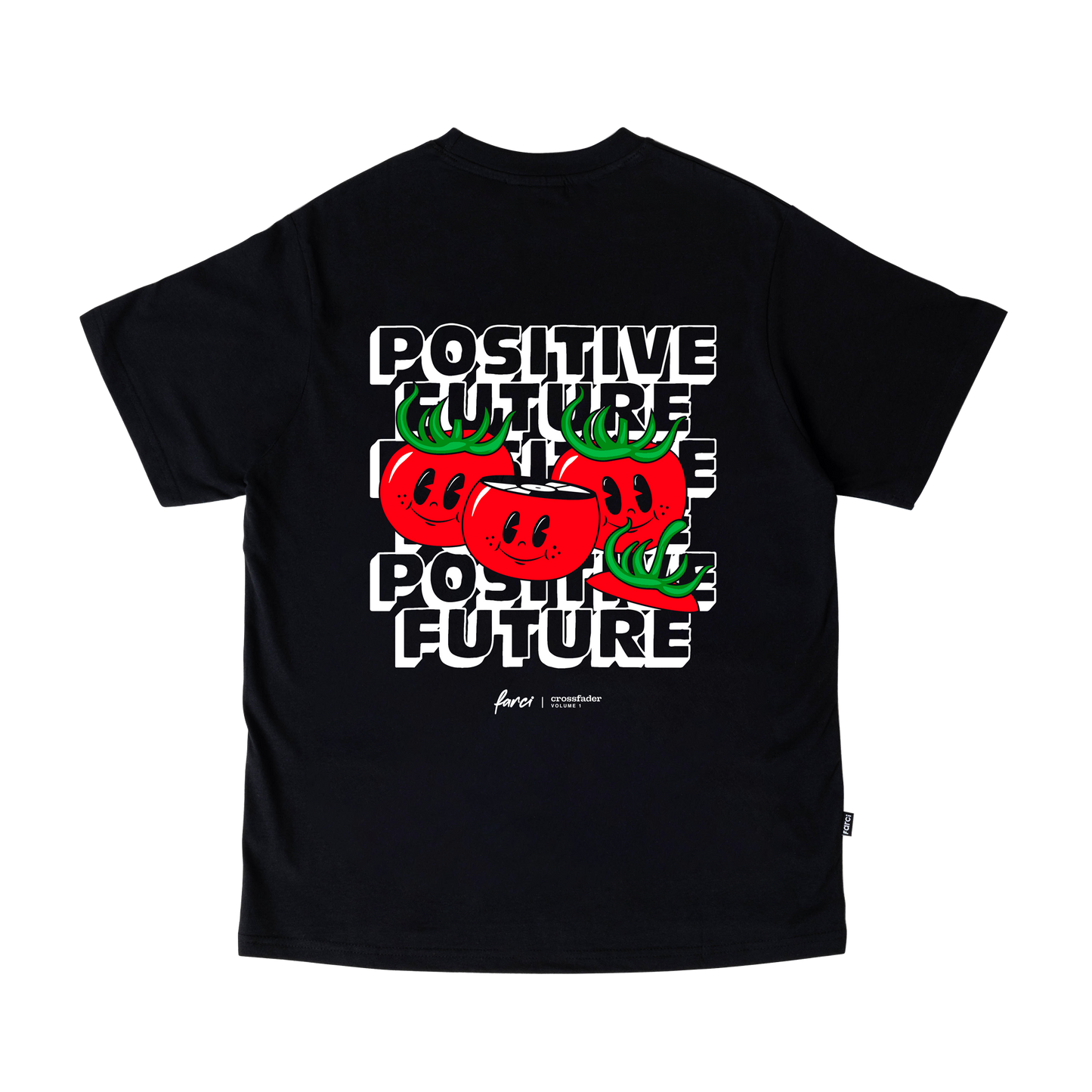 TEE POSITIVE BLACK