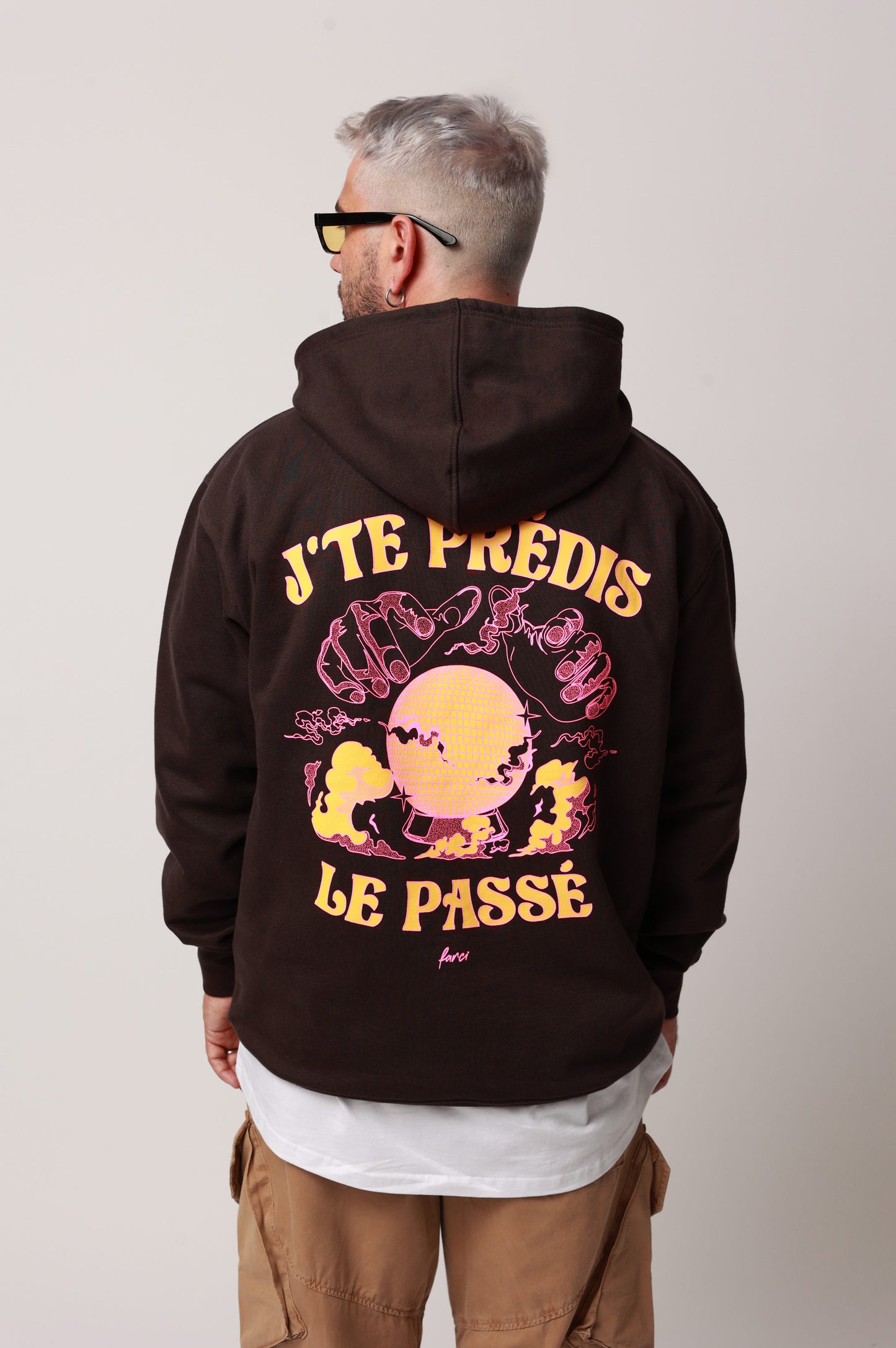 HOODIE PASSÉ GANACHE