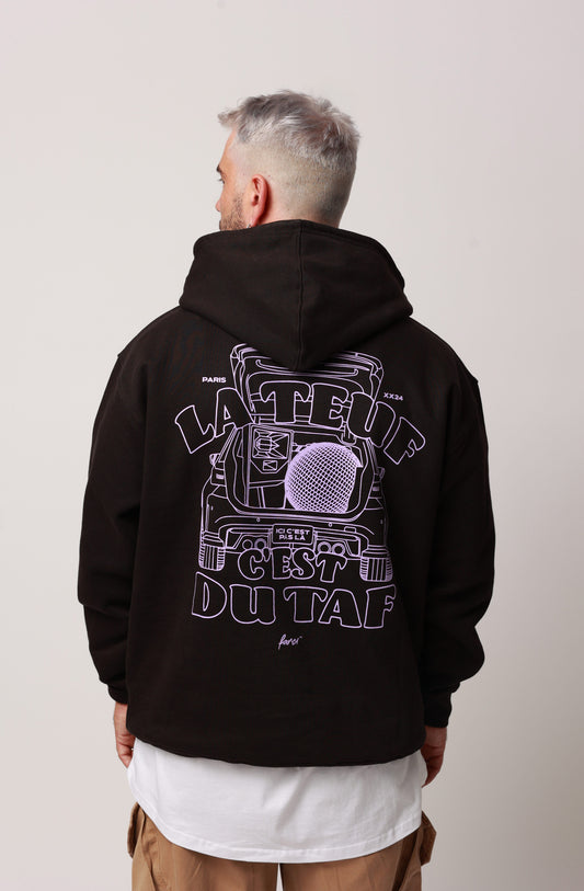 HOODIE TEUF BLACK