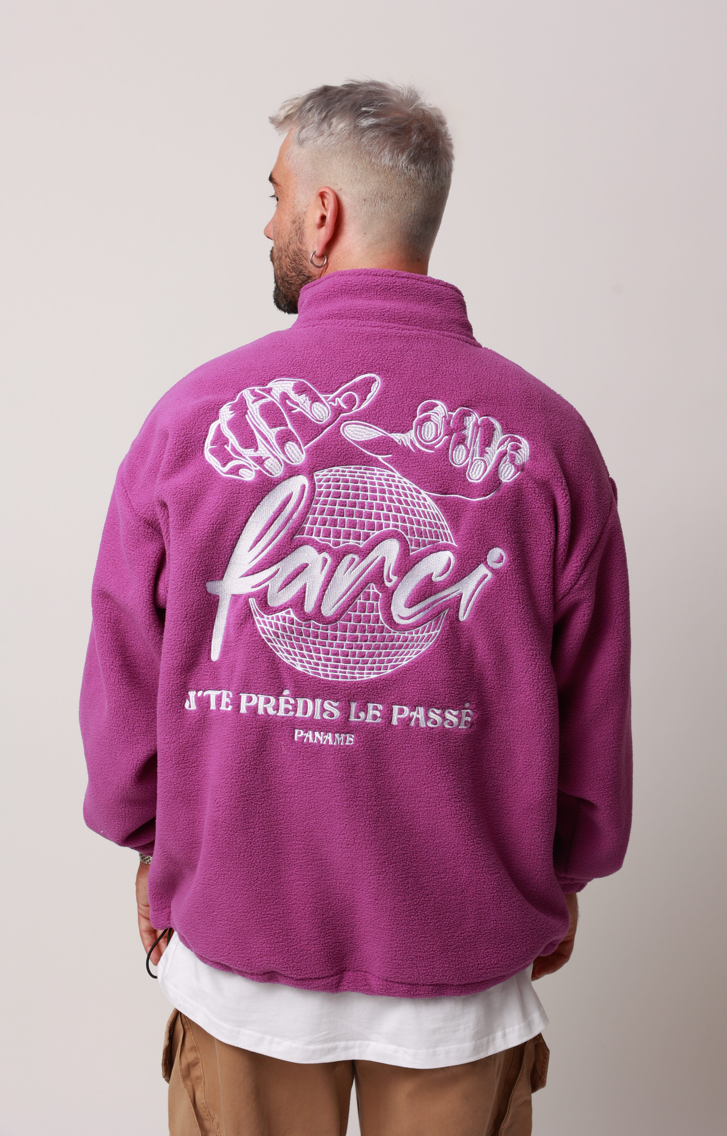 POLAR FLEECE JACKET PURPLE