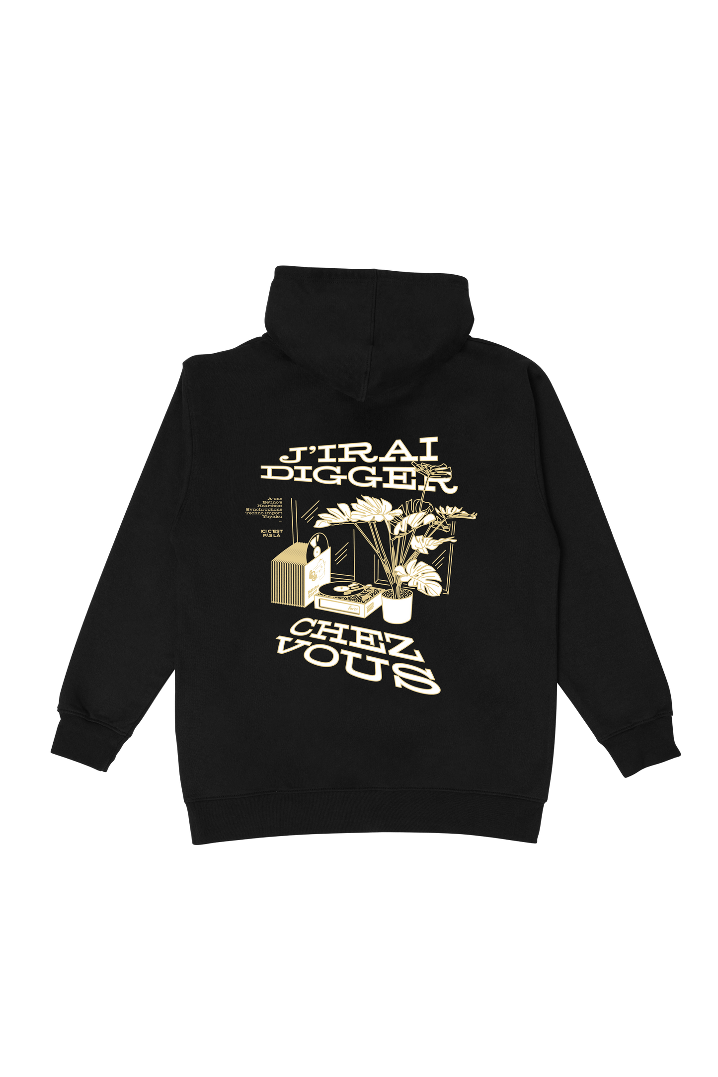 HOODIE DIGGER BLACK
