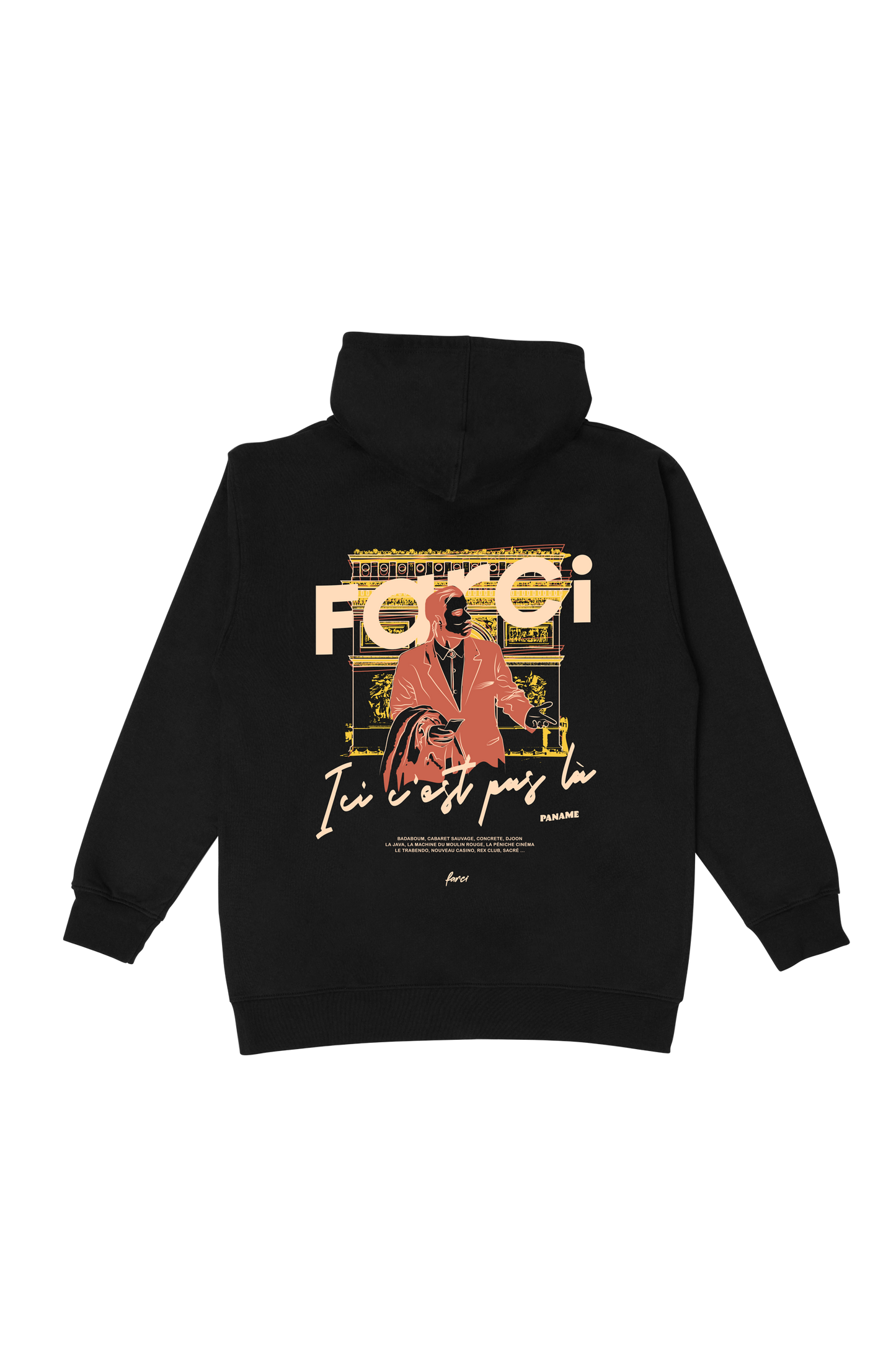 HOODIE ICI BLACK