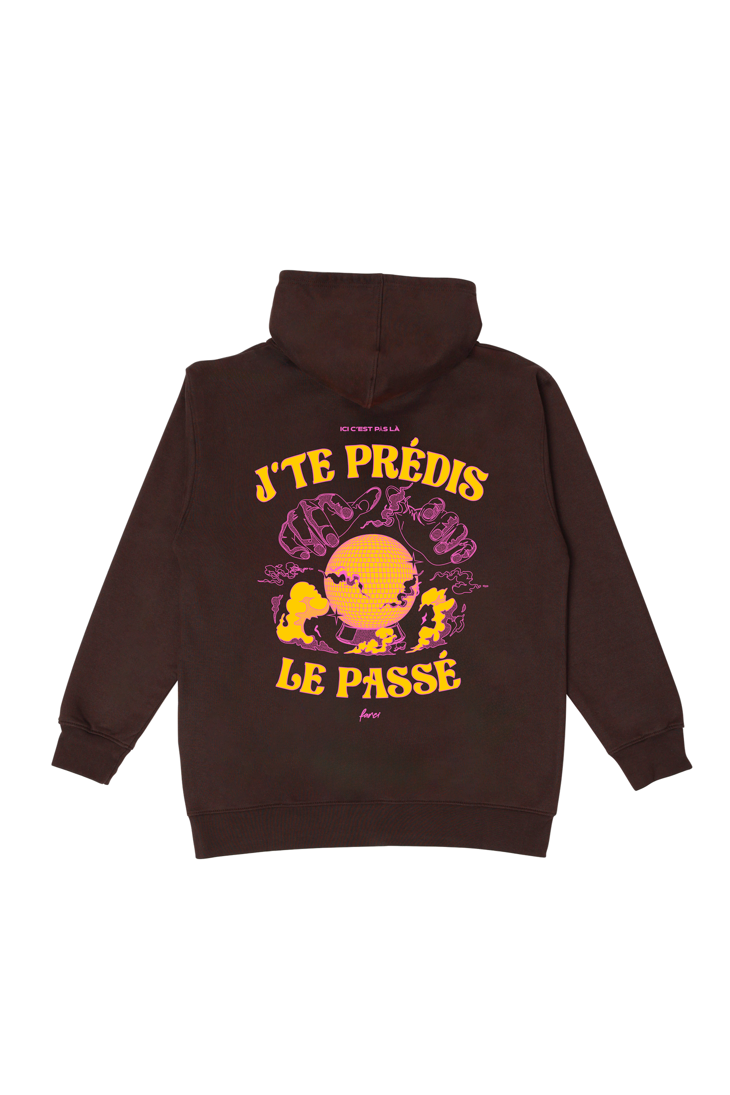 HOODIE PASSÉ GANACHE