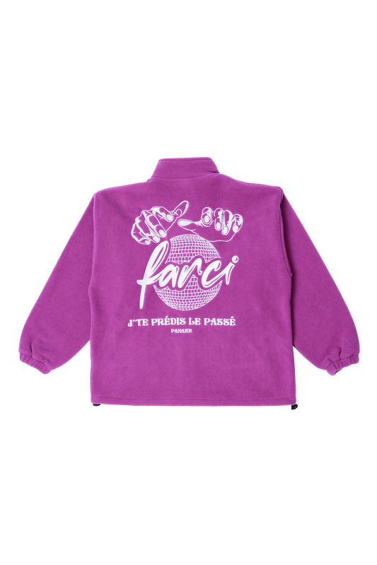 POLAR FLEECE JACKET PURPLE