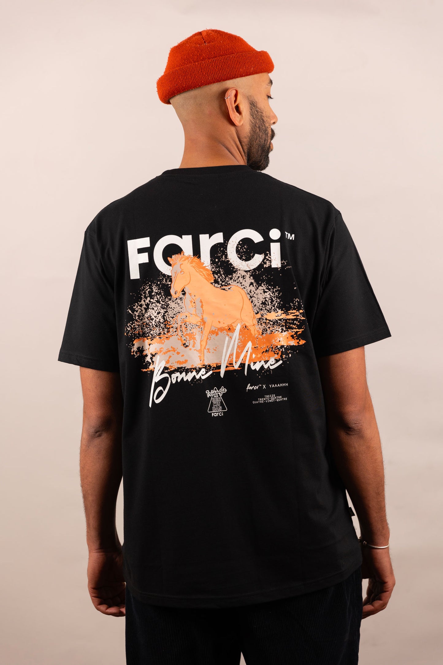 TEE CHEVAL BLACK