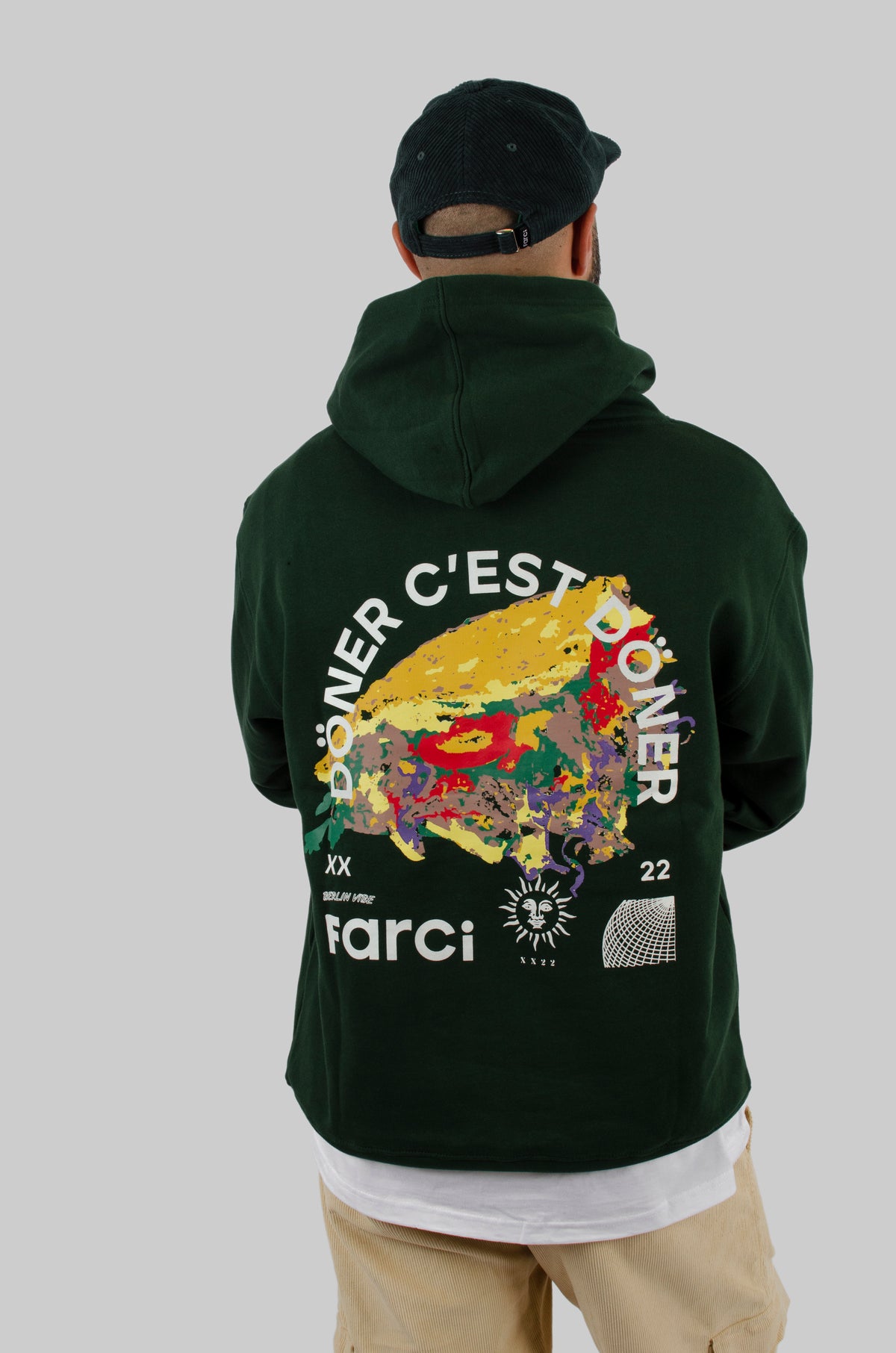 DÖNER Hoodie DARK GREEN