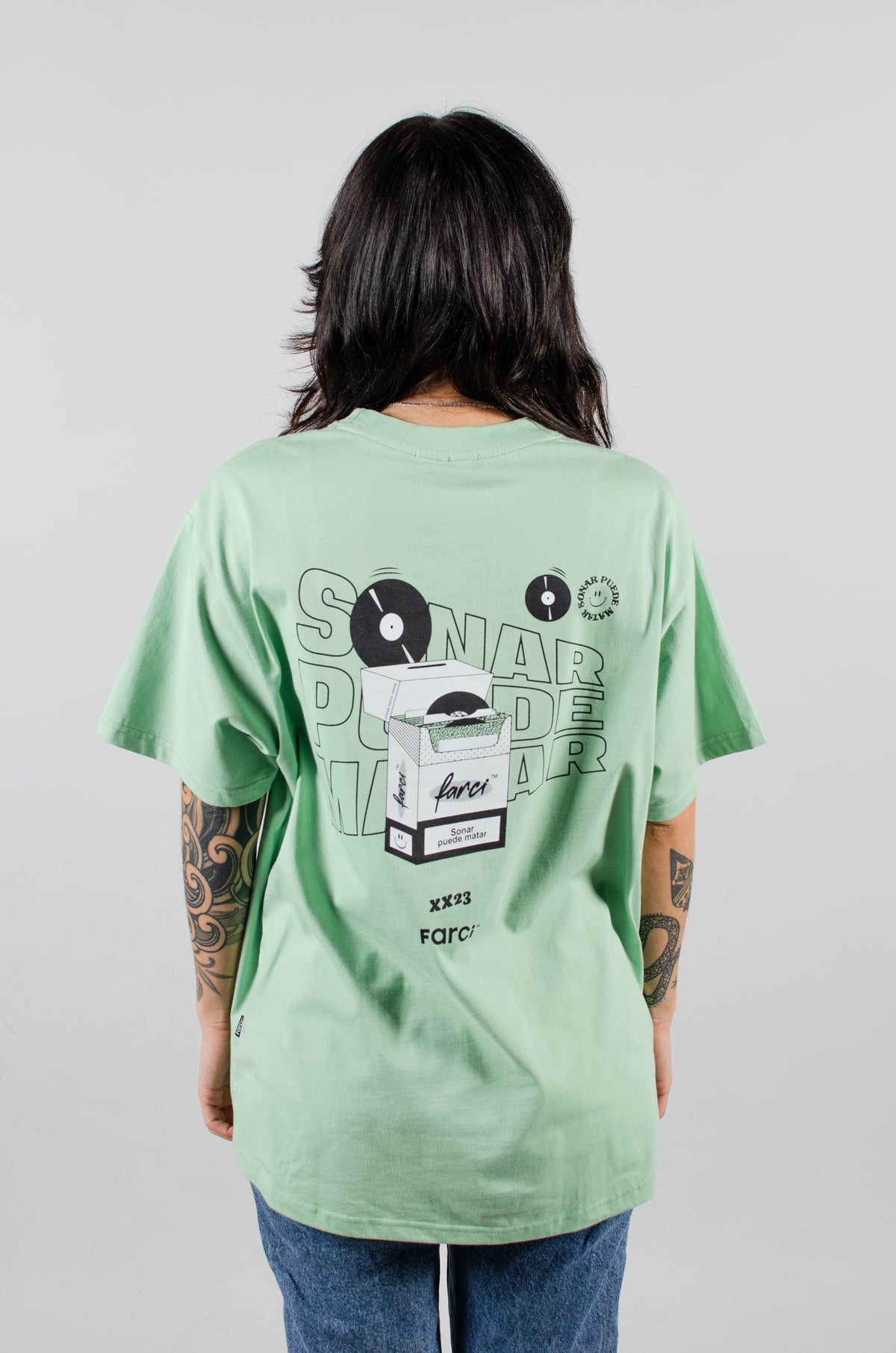 FUMAR Tee PASTEL GREEN