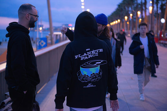 PLANETE Hoodie BLACK