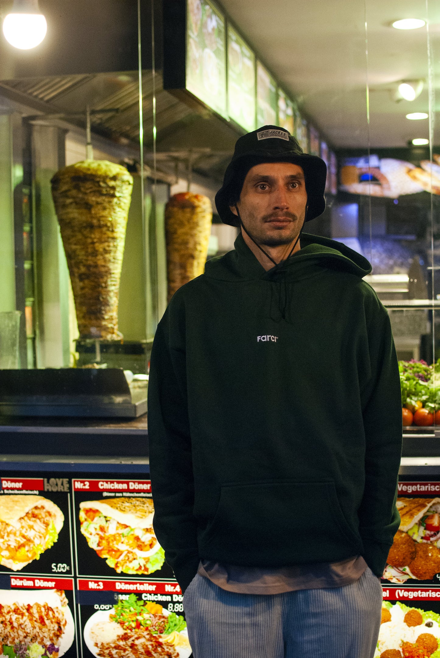 DÖNER Hoodie DARK GREEN
