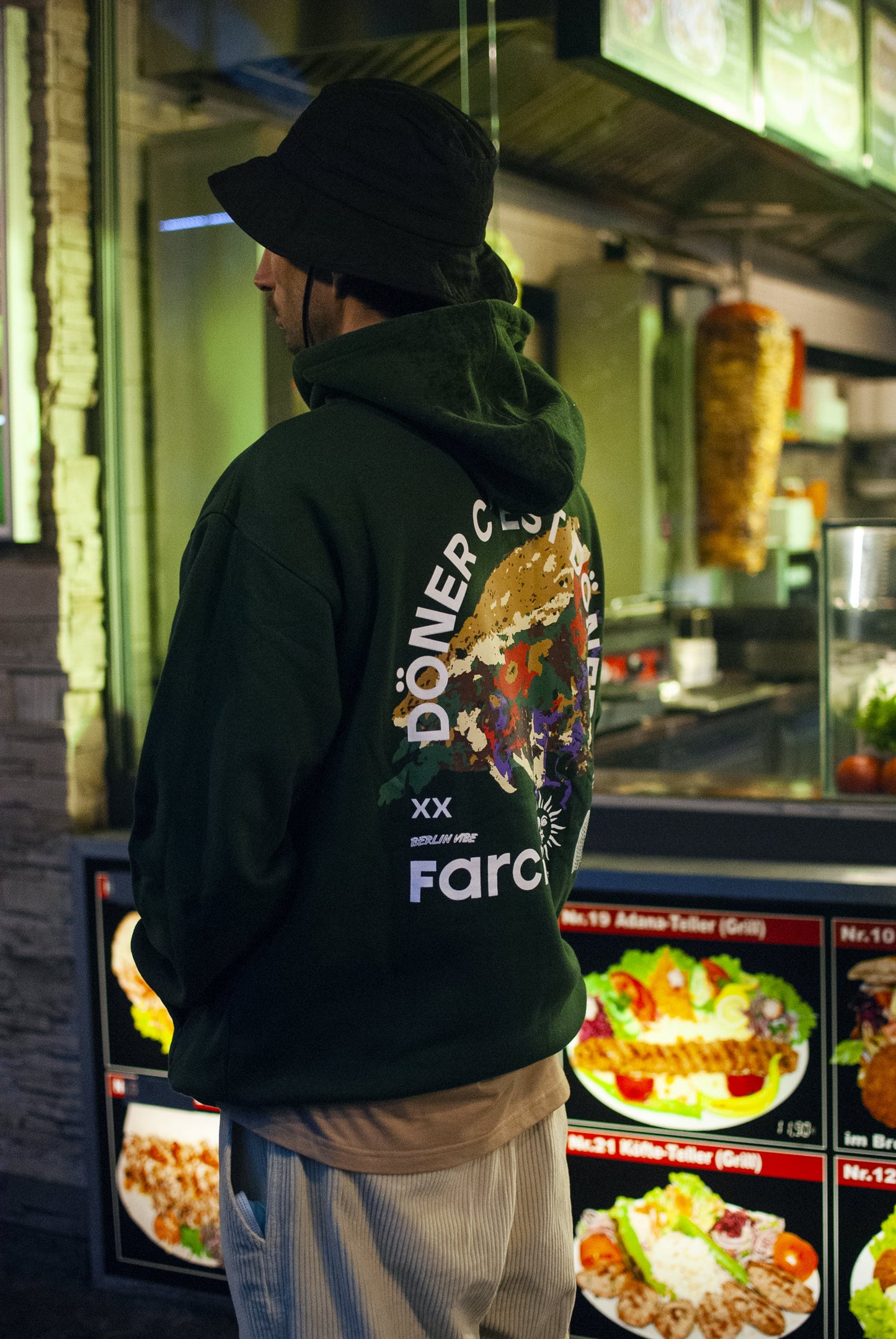 DÖNER Hoodie DARK GREEN