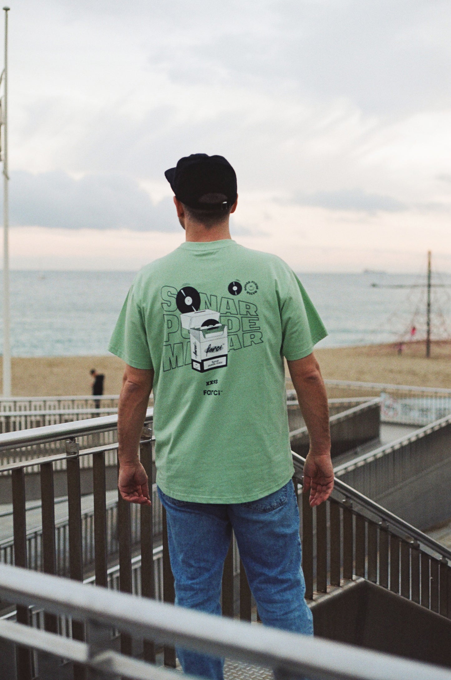 FUMAR Tee PASTEL GREEN