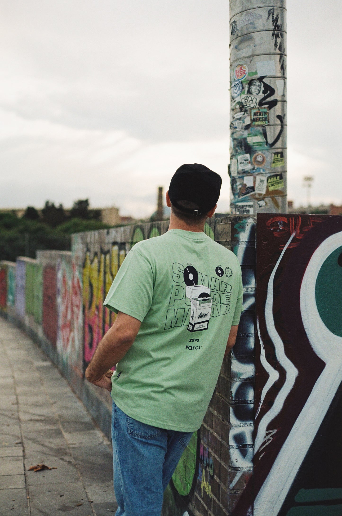 FUMAR Tee PASTEL GREEN