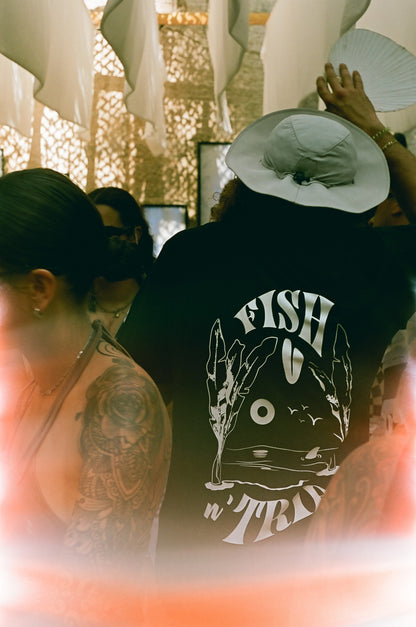 FISH Tee BLUE
